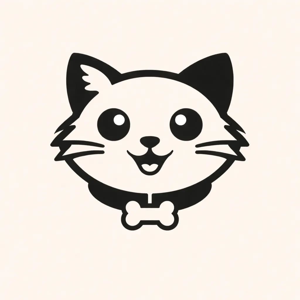 Pets and puns category illustration