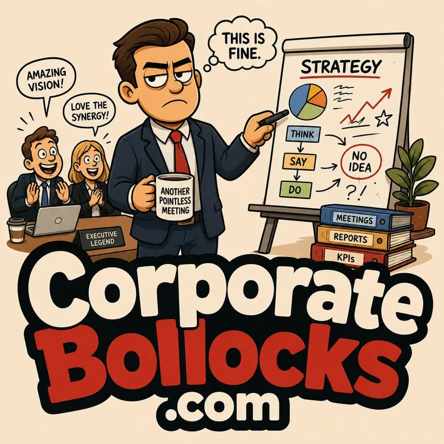 CorporateBollocks.com illustration
