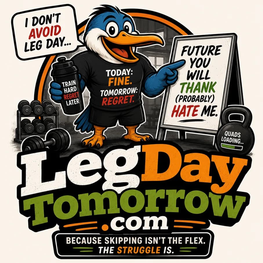 LegDayTomorrow.com — Fat Heron catalog illustration