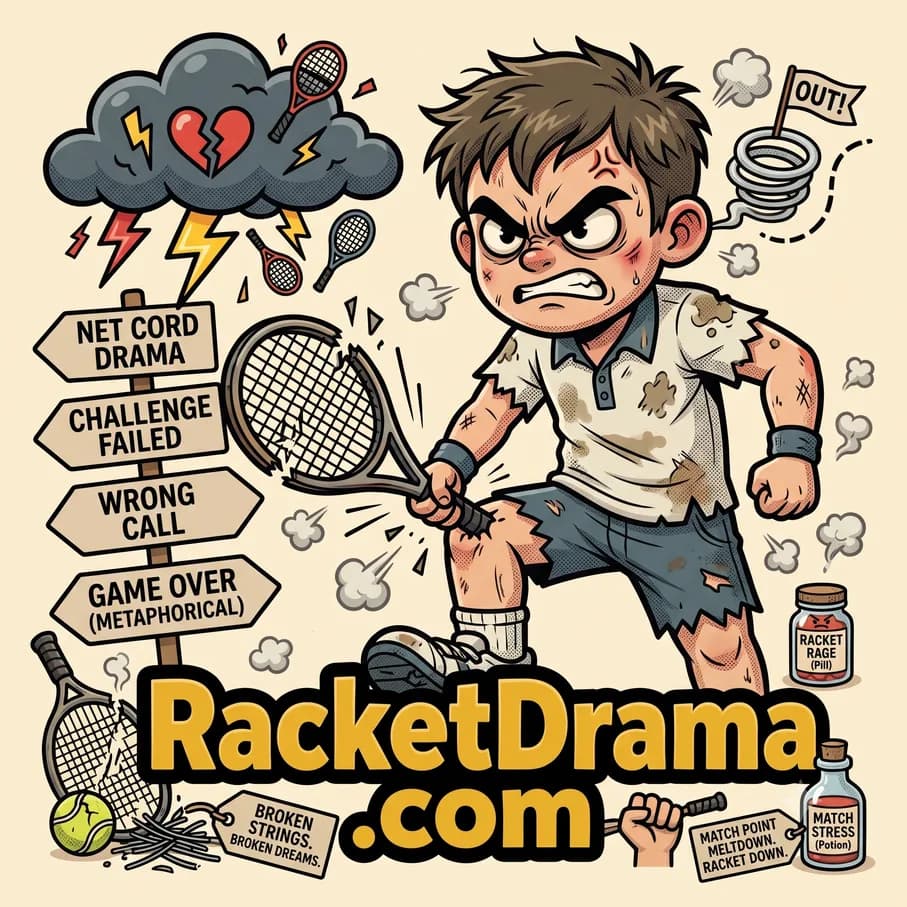RacketDrama.com — Fat Heron catalog illustration