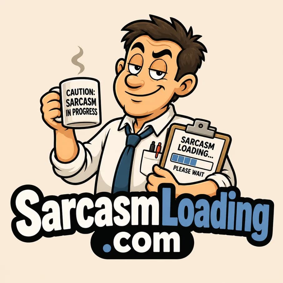 SarcasmLoading.com — Fat Heron catalog illustration