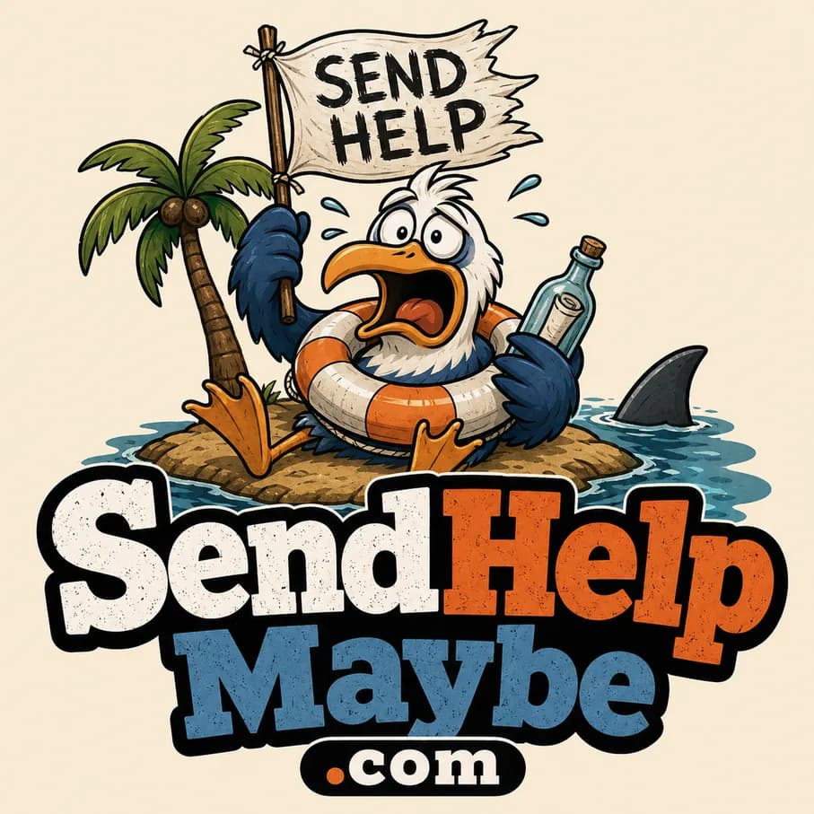 SendHelpMaybe.com — Fat Heron catalog illustration