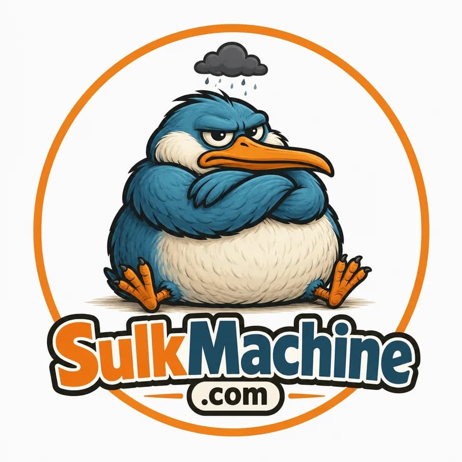 SulkMachine.com — Fat Heron catalog illustration