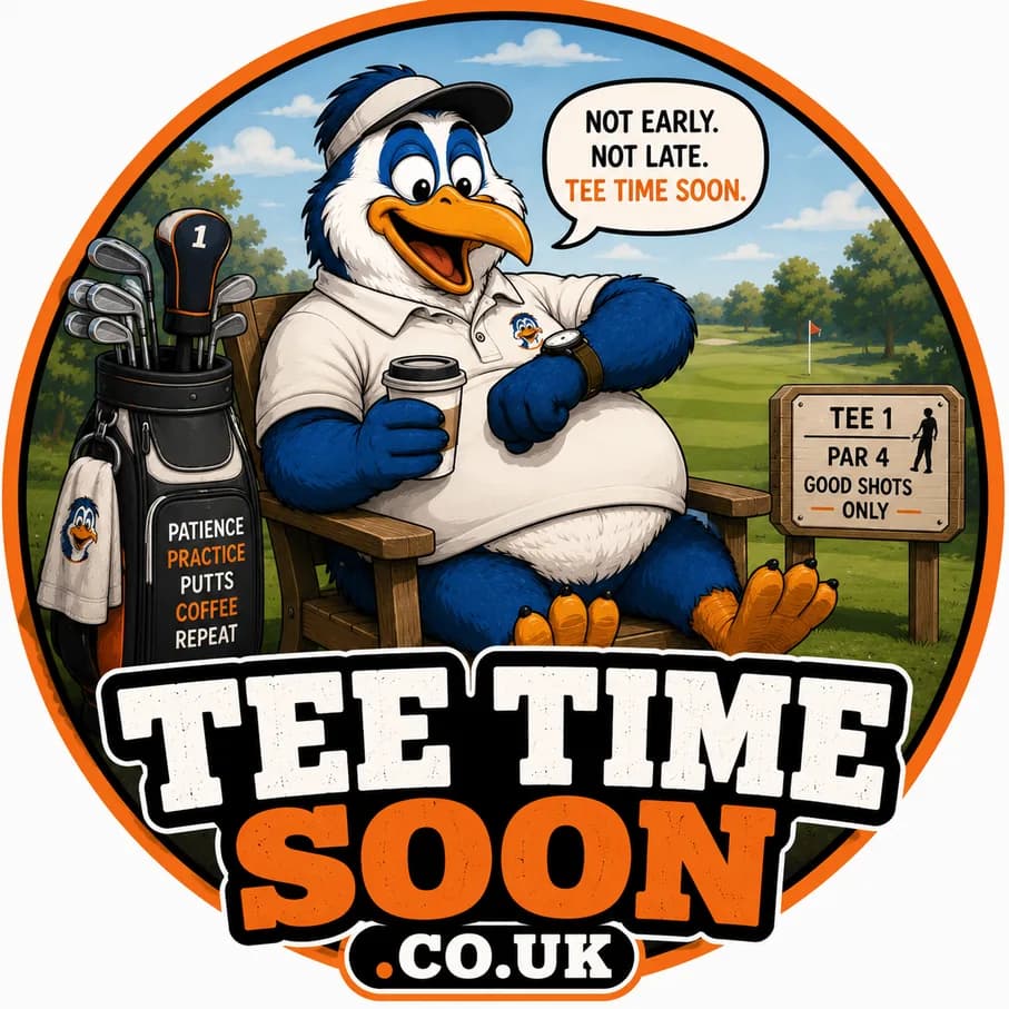 TeeTimeSoon.co.uk — Fat Heron catalog illustration