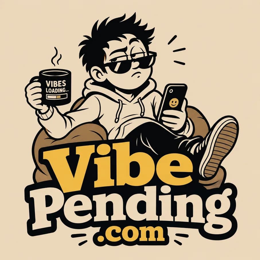 VibePending.com — Fat Heron catalog illustration